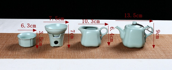 四方壶茶具