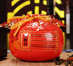 中国红金骏眉茶叶罐