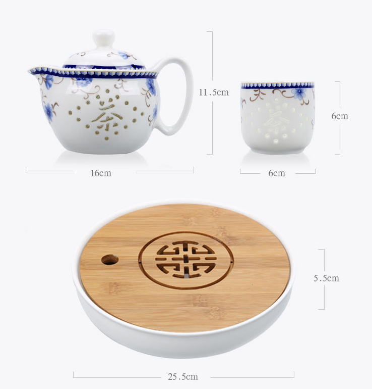  8头玲珑茶具、陶瓷茶具