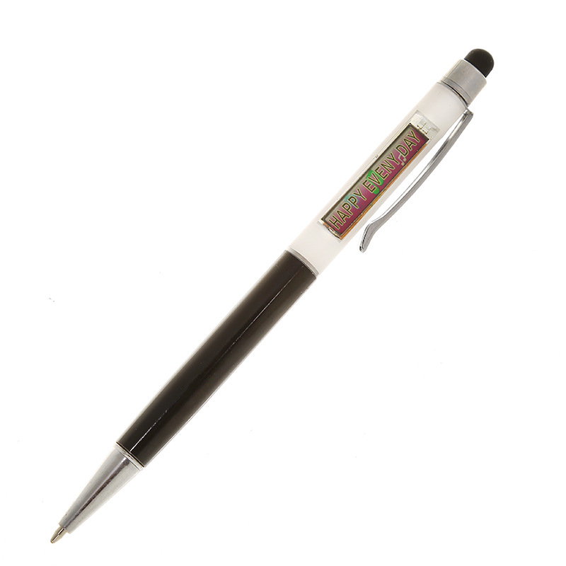 创意太阳能写字笔 水晶金属圆珠笔